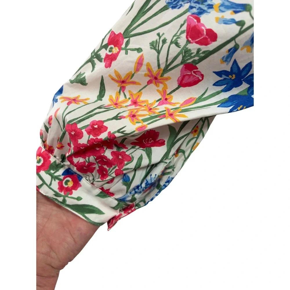 J MCLAUGHLIN Evalyn Madeira Garden Floral Dress XS bridal Garden‎ Party Brunch